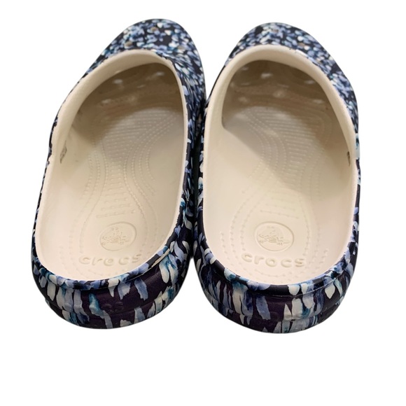 Crocs Discontinued Freesail Graphic Clogs Floral Size 10 Rare HTF EUC - Picture 5 of 10